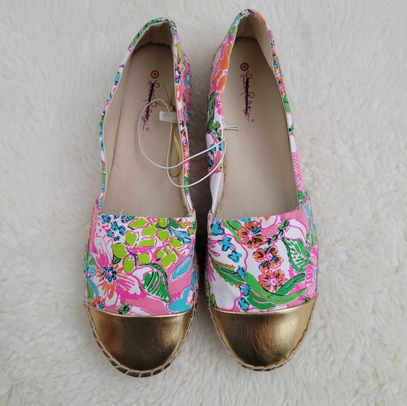 Lilly Pulitzer Target Nosey Posey Espadrille 10.5 - Picture 4 of 16